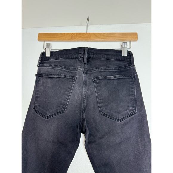 Frame Le High Skinny Dark Denim Jeans - Size 26 - Picture 3 of 8